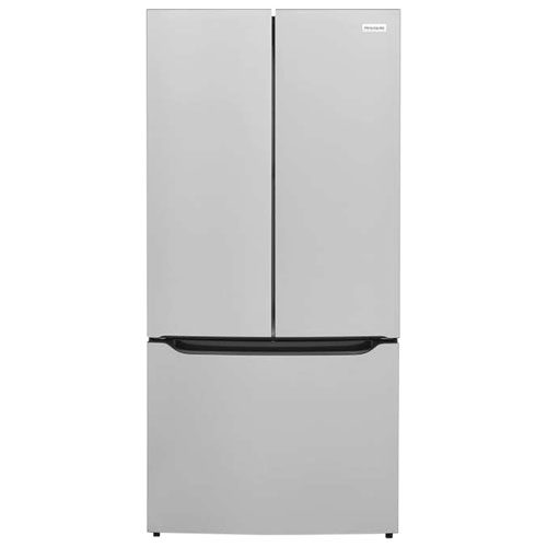 Frigidaire 33" 19.6 Cu. Ft. French Door Refrigerator with Water Dispenser - Stainless Steel