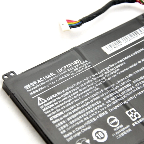 Genuine AC14A8L Battery Replacement for ACER Aspire V15 Nitro VN7-571 VN7-571G VN7-591 VN7-591G VN7-572G V17 Nitro VN7-791G Series Laptop 3ICP7/61/80