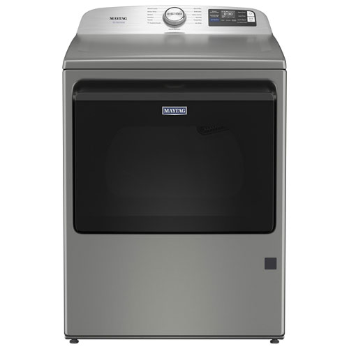 Maytag Pet Pro 7.4 Cu. Ft. Gas Steam Dryer - Classic Silver