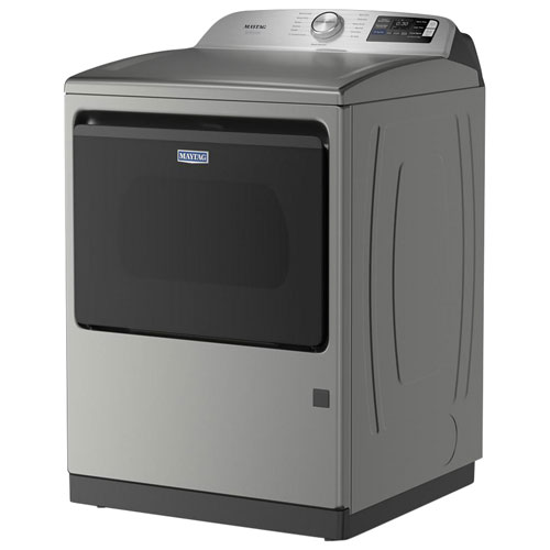 Maytag Pet Pro 7.4 Cu. Ft. Gas Steam Dryer - Classic Silver