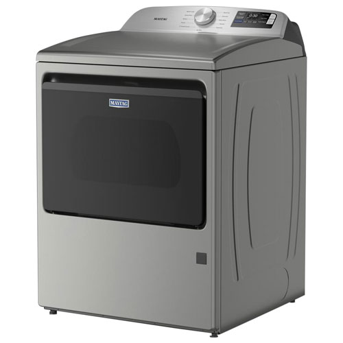 Sécheuse à gaz de 7,4 pi³ de Maytag - Argent classique