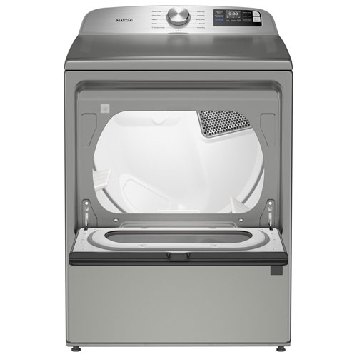 Sécheuse à gaz de 7,4 pi³ de Maytag - Argent classique