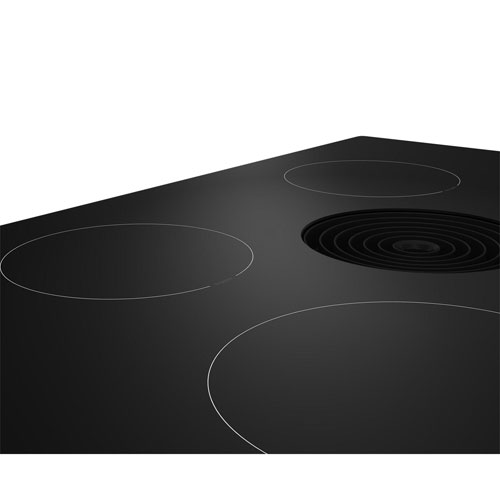 Surface de cuisson à induction à 4 éléments de 31 po de KitchenAid - Noir