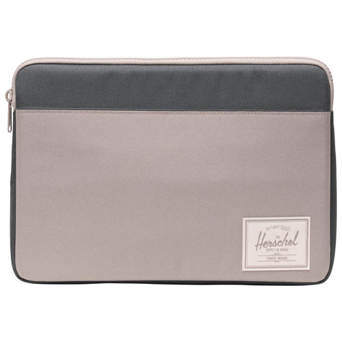 Housse Anchor de Herschel Supply Co. pour MacBook de 15 po - Beige colombe/Gris foncé