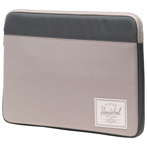 Housse Anchor de Herschel Supply Co. pour MacBook de 15 po - Beige colombe/Gris foncé