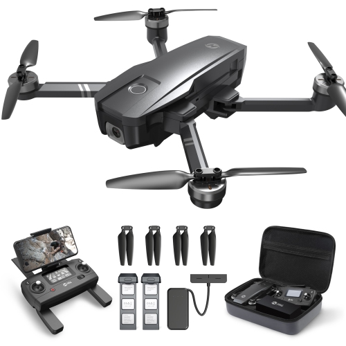 HOLY STONE  Hs720E Gps Drone \w 4K Eis Uhd 130°Fov Camera for Adults Beginner, Fpv Quadcopter \w Brushless Motor, 2 Batteries 46 Min Flight Time
