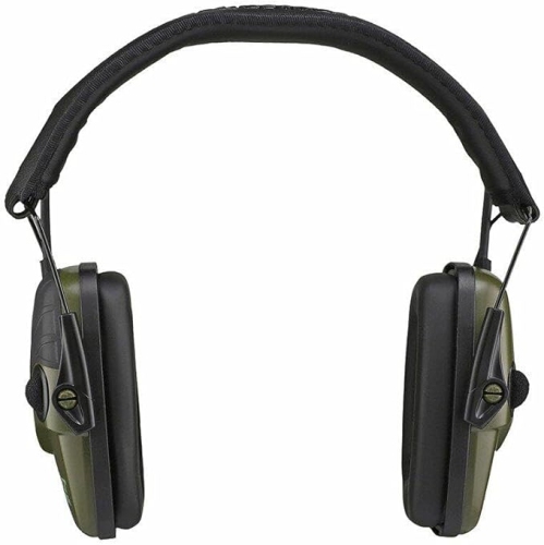 Noise Reduction Safety Earmuffs,Hearing Protection Earmuffs Earmuffs with Headband for Shooting Outdoor Construction Manufacturing green