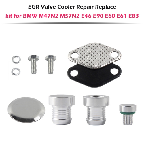 TOPTENG  Egr Valve Cooler Repair Replace Kit for Bmw M47N2 M57N2 E46 E90 E60 E61 E83