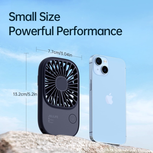 Mini Portable Fan, Small Mini Handheld Fan, USB Charging Eyelash Fan Hanging Neck Fan, 3 Speeds Suitable for Office, Outdoor, Travel