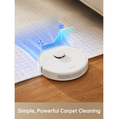 Dreame C20 Plus Robot Vacuum and Mop with Self Emptying Base for 90 Days of Cleaning, 6000 Pa Suction and LiDAR Navigation, Smart Mapping and
