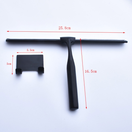 Shower Squeegee for Glass Doors, Squeegee for Shower Glass Door, Window and Car Glass, Mirrors - All-Purpose Stainless Steel Squeegee, 10 Inches