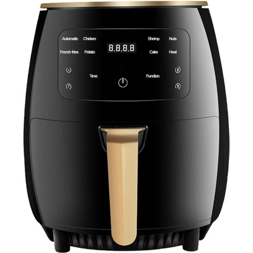 Multifunctional Digital Air Fryer Air Fryer 4.5 Qt,Nonstick Stainless Steel,Touch Screen Air Fryer with 8 Cooking Functions, 1400W 360° Loop Air