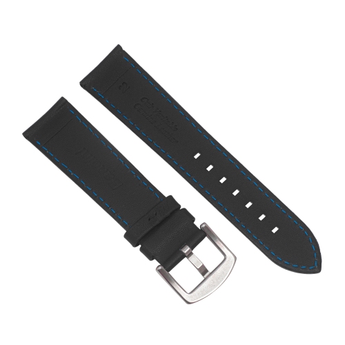 Bracelet de course en cuir pour hommes 22&nbsp;mm de Bandini pour Galaxy Watch3, Gear 2, S3, convient aux modèles Vivoactive 4, Venu 2, 3 de Samsung