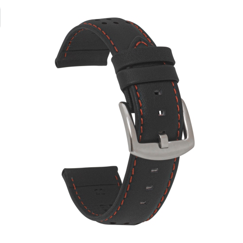 Bracelet de course en cuir pour hommes 22 mm de Bandini pour Galaxy Watch3, Gear 2, S3, convient aux modèles Vivoactive 4, Venu 2, 3 de Samsung