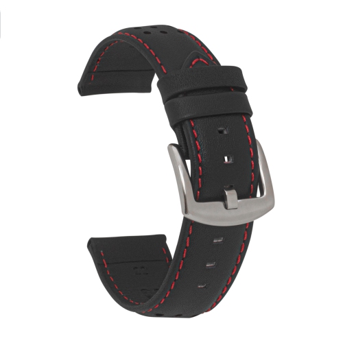 Bracelet de course en cuir pour hommes 22&nbsp;mm de Bandini pour Galaxy Watch3, Gear 2, S3, convient aux modèles Vivoactive 4, Venu 2, 3 de Samsung