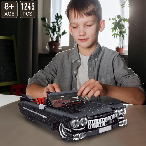 Mould King 10012 Sports Car Building Block Kits, MOC Speed Champion Racing Car Model Building Sets, Gift for Kids Age 8+