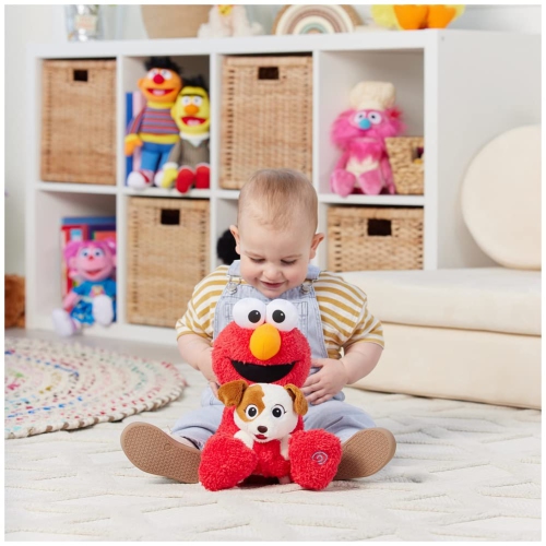 GUND Sesame Street Official Furry Friends Forever Dance & Play Elmo and Tango Animated Plush, Plush Sensory Toy for Ages