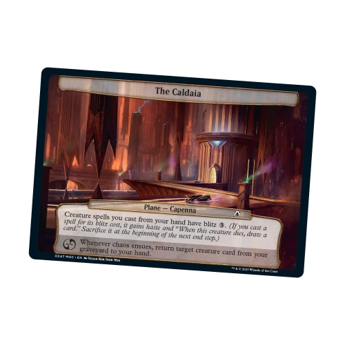 Magic The Gathering March of The Machine Commander Deck - Growing Threat (100-Card Deck, 10 Planechase Cards, Collector