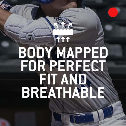 G-Form Elite 2 Batter's Baseball Elbow Guard - Lightweight, Performance Baseball Elbow Pad - Forearm Guards - White, Adu