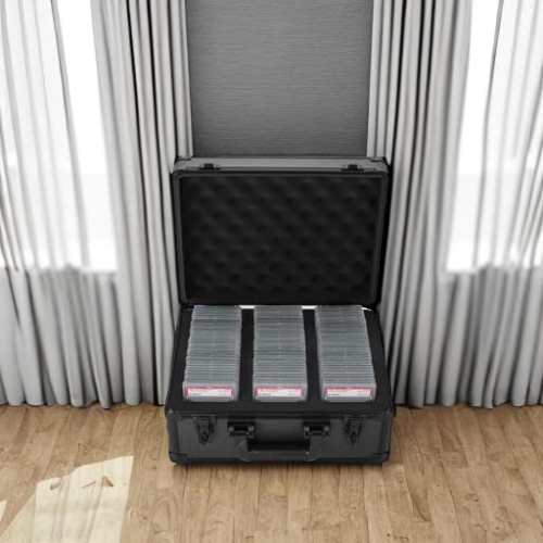 Boîte de rangement pour cartes Graded Sports de FunGuys - Porte-cartes - Boîte de rangement pour cartes à collectionner, étui pour cartes à