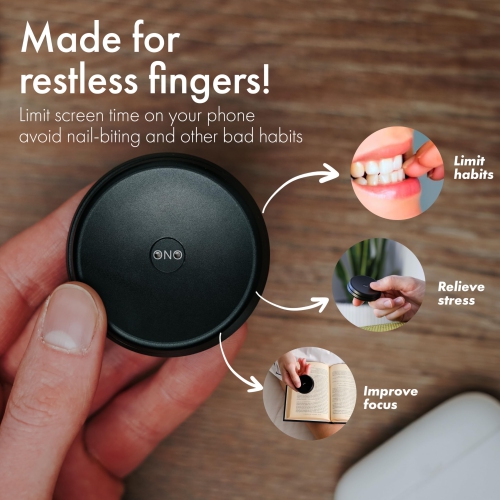 ONO Slider - Handheld Fidget Toy for Adults | Help Relieve Stress, Anxiety, Tension | Promotes Focus, Clarity | Compact,