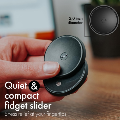 ONO Slider - Handheld Fidget Toy for Adults | Help Relieve Stress, Anxiety, Tension | Promotes Focus, Clarity | Compact,