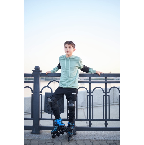 2PM SPORTS Vinal Girls Adjustable Flashing Inline Skates, All Wheels Light Up, Fun Illuminating Skates for Kids Men Adul