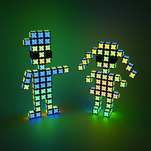 TOSY Magnet Cube 3x3-240 Magnets, 30 Blocks, 7 in 1: Puzzle Cube Game, Creative Building Blocks, Transformable Fidget Sp