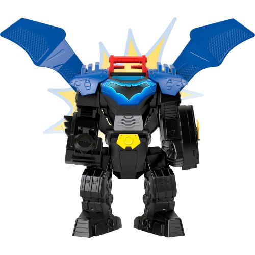 Fisher-Price Imaginext DC Super Friends Batman Flight Mech with Lights, Sounds Motion & 3-inch Action Figure, 14.5-inch