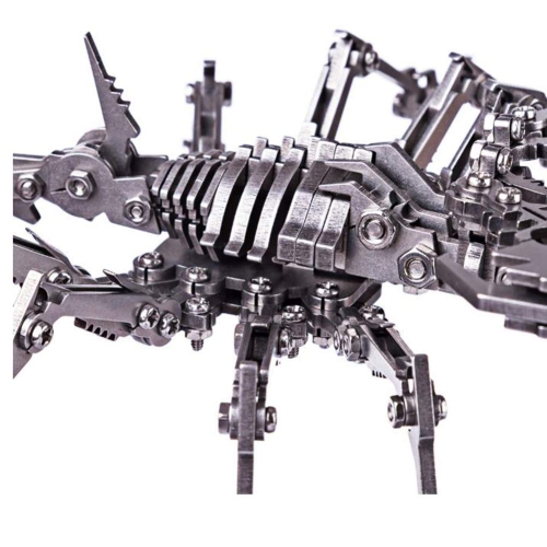 PUOSUO 3D Metal Puzzles for Adults, Scorpion 3D Metal Model Kits to Build DIY, Puzzle Jigsaw Scorpion King 3D Stainless