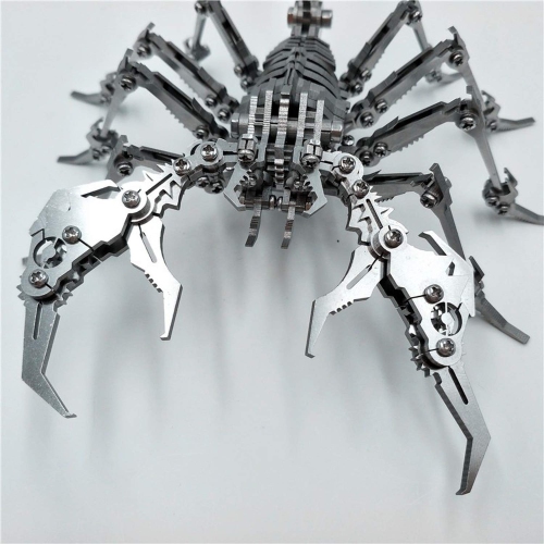 PUOSUO 3D Metal Puzzles for Adults, Scorpion 3D Metal Model Kits to Build DIY, Puzzle Jigsaw Scorpion King 3D Stainless