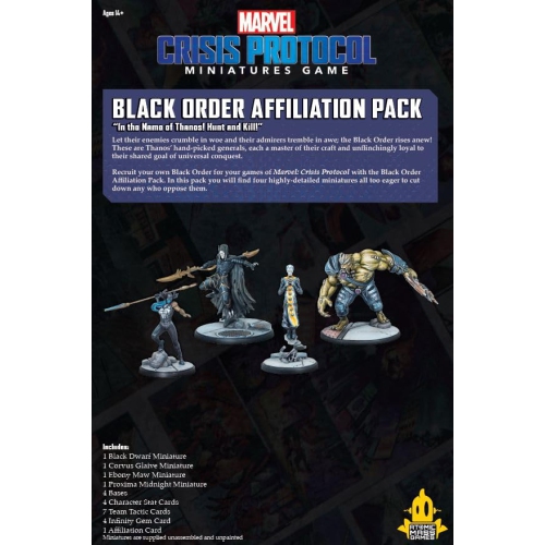 Marvel Crisis Protocol: Black Order Squad Pack