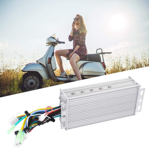 E-Bike Brushless Controller, Waterproof LCD Display Panel Electric Bicycle Scooter Motor Controller Kit, Motor Brushless