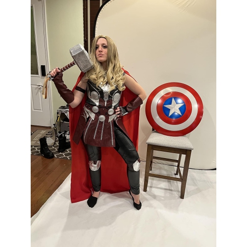 TOKKOT Thor Hammer Tool Box, Multifunctional Home Repair Tool Set Excellent Hand Tool Novelty Gift for Men as Halloween