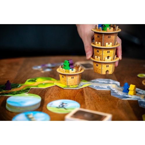 Capstone Games Wandering Towers - Capstone Games, A Game About Trapping Wizards, Movement & Magic, Ages 10+, 1-6 Players