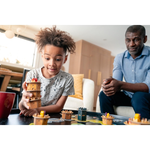 Capstone Games Wandering Towers - Capstone Games, A Game About Trapping Wizards, Movement & Magic, Ages 10+, 1-6 Players