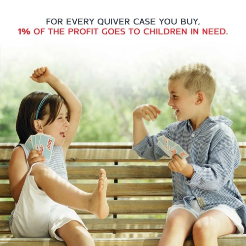 Quiver Teal Card Carrying Case - MTG Deck Box Card Storage Case Compatible with Magic: The Gathering, Cards Against Huma