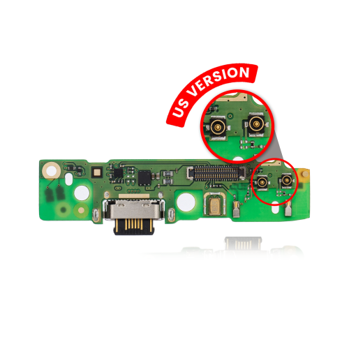 MS TECH  Charging Port With Board Compatible for Motorola Moto G7 Power (Xt1955 / 2019) / G7 Supra (Xt1955-5 / 2019) (Us Version)