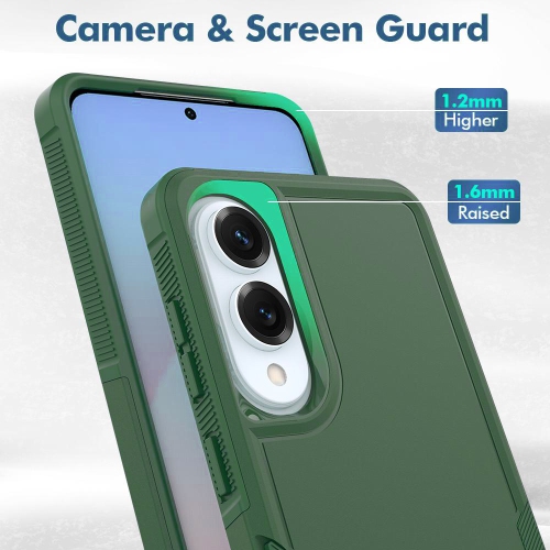 XCRS Dual Layered Comm Rugged Fitted Hardshell Case for Galaxy S25 Edge