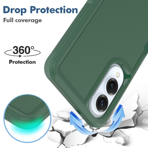 XCRS Dual Layered Comm Rugged Fitted Hardshell Case for Galaxy S25 Edge