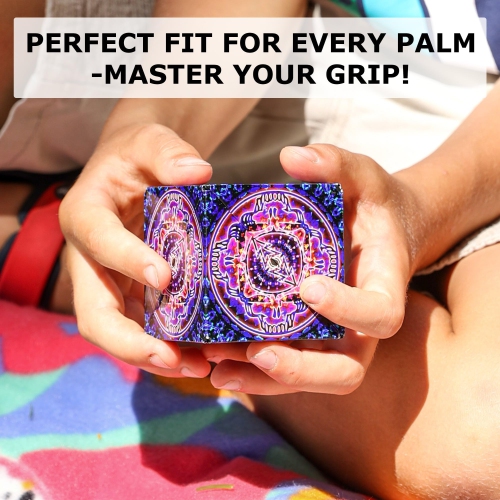 SHASHIBO Shape Shifting Box - Award-Winning, Patented Fidget Box w/ 36 Rare Earth Magnets - Transforms Into Over 70 Shap