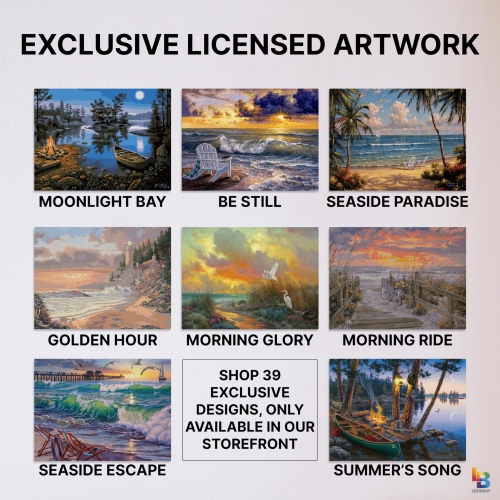 Peinture encadrée Ledgebay par Numbers pour adultes Peinture par numéro, bricolage amusant pour adultes, P