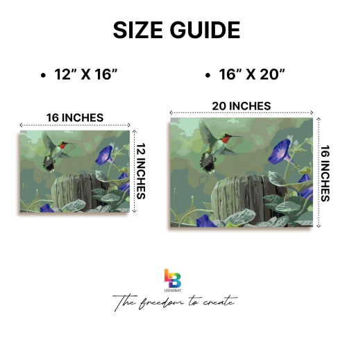 Peinture encadrée Ledgebay par Numbers pour adultes Peinture par numéro, bricolage amusant pour adultes, P