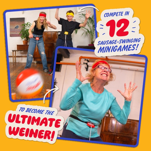 Swing Your Sausage - Fun Family Party Games for Groups - Indoor Games for Adults and Kids - Party Games for Family Gathe