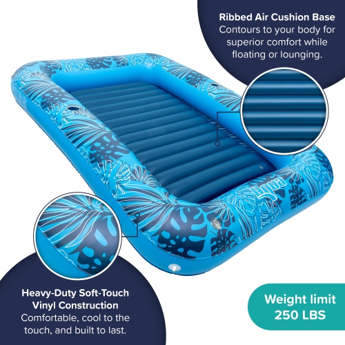 Aqua Inflatable Tanning Pool Lounger