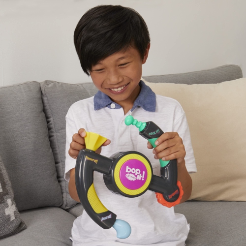 Bop It! Extreme Electronic Game for 1 or More Players, Fun Party Game for Kids Ages 8+, 4 Modes Including One-On-One Mod
