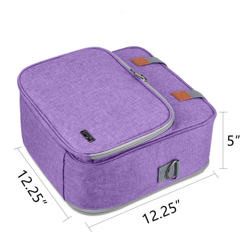 Luxja – Étui de transport compatible avec Easy Press de Cricut, sac fourre-tout compatible avec Easy Press de Cricut