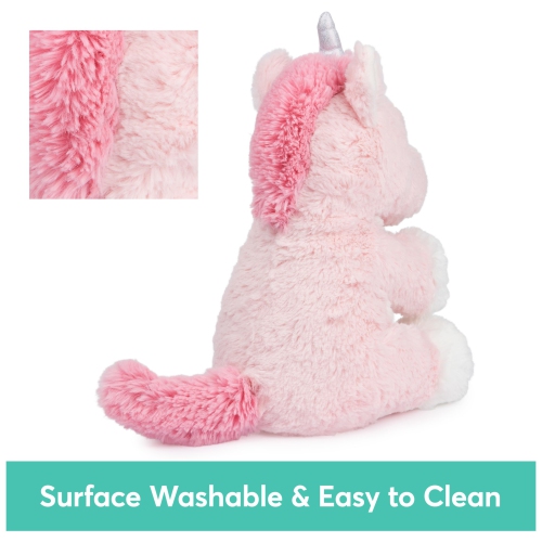 Baby GUND Alora The Unicorn Animated Plush, Singing Stuffed Animal Sensory Toy, Sings ABC Song and 123 Counting Song, Pi