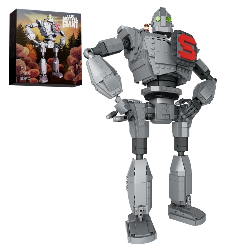 VONADO Iron Robot Building Block Toys,Compatible for Lego Classic Movie Collectibles and Retro Iron Robot Toys,Great Bir