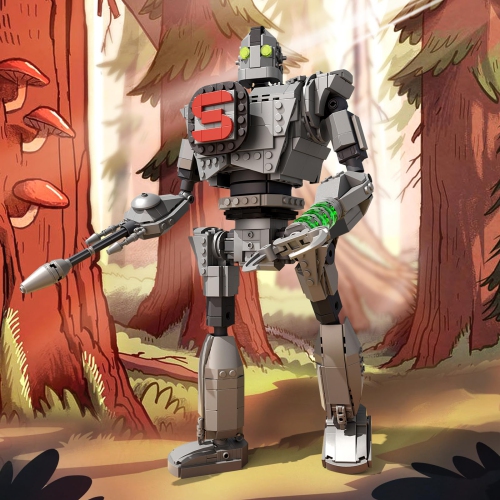 VONADO Iron Robot Building Block Toys,Compatible for Lego Classic Movie Collectibles and Retro Iron Robot Toys,Great Bir